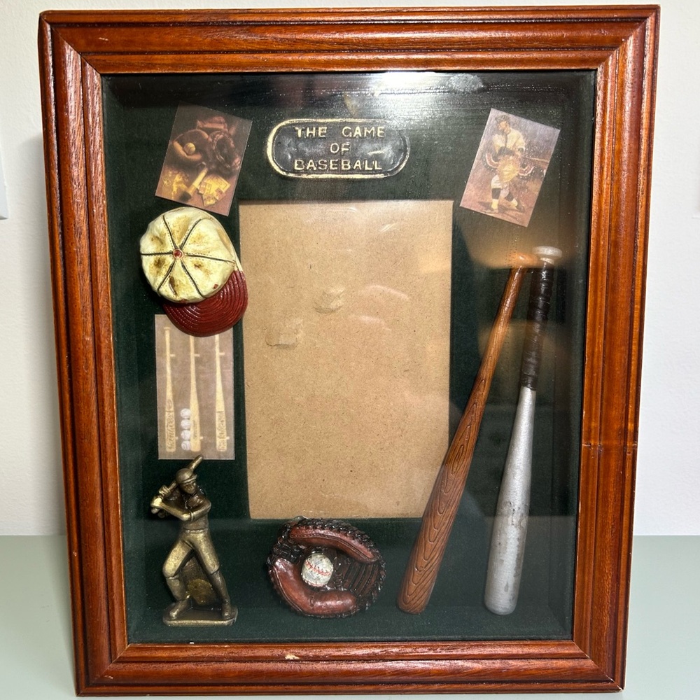 The Game of Baseball Wall Art Picture Frame